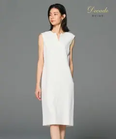 ベイジ今季新品LUIZA / ノースリーブワンピース4のサムネイル
