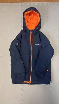 mont-bell 子供用ジャケット 130 ネイビー/オレンジ