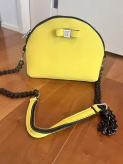 SAVE MY BAG イエロー アーチ型 ショルダーバッグのサムネイル