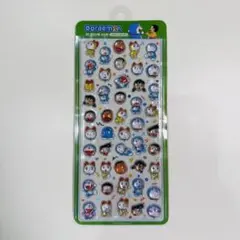韓国限定　ドラえもん　3Dシール　緑　新品未開封
