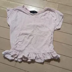 Ralph Lauren ピンク フリル Tシャツ 120