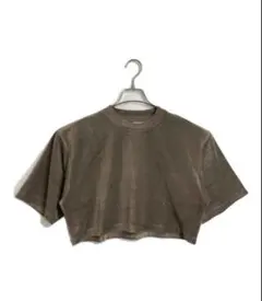 THE NEWHOUSE T ベロア5分袖Tシャツのサムネイル