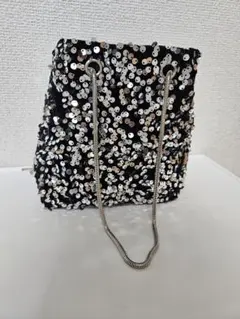 スパンコールショルダー巾着【価格交渉可能です】