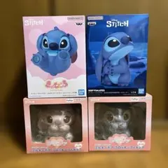 スティッチ　フィギュア　4点セット