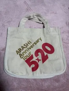 嵐　5×20 バッグ　ミニトートバッグ　コンサート　グッズ
