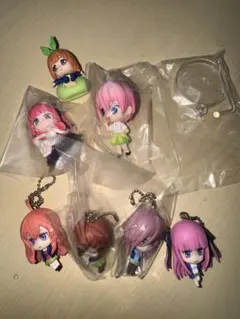 五等分の花嫁 ちびキャラストラップ 7体セット