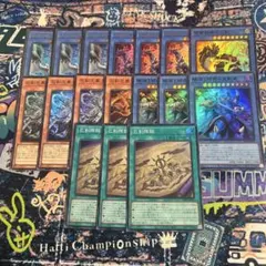 巳剣 デッキパーツ セット 大会優勝ガチ構築済みデッキ 遊戯王 巳剣 ミツルギ デッキ デッキ
