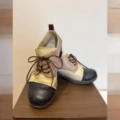 byあしながおじさん レースアップシューズ 24.5cm