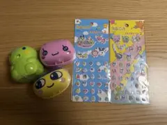 たまごっち プチプチシール2、カプキャラ、ぬいぐるみマスコット　セット