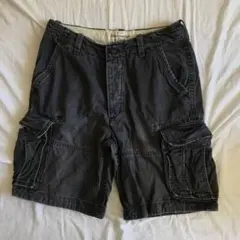 Abercrombie＆Fitch アバクロ ダメージ加工 カーゴハーフパンツ