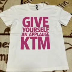 KTM Tシャツ ホワイト 半袖　ケツメイシライブＴ