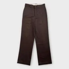 Dickies 80s チノパン ちびタグ 30×32 ブラウン ストレート