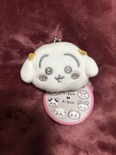 ちいかわ　ミニがま口ポーチリボン　うさぎ