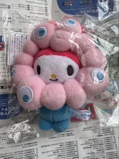 マイメロ カラビナ付きマスコット ミャクミャク 大阪関西万博 会場限定