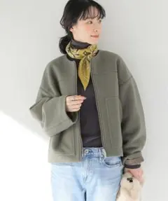 Spick&Span パイルジャージーブルゾン スピックアンドスパン Spick & Span（スピックアンドスパン）の「パイルジャージーブルゾン