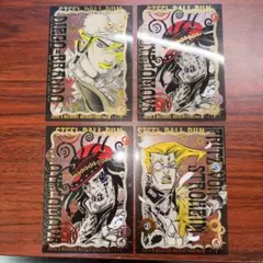 スティールボールラン　ディエゴ　箔押しクリアカード　ジョジョキャラバン