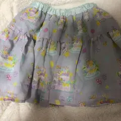 KP 110 スカート　リバーシブル　花柄　新品　タグなし
