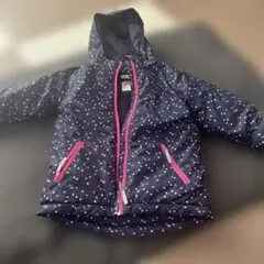H&M ハート柄 中綿ジャケット ネイビー ピンク新品 미사용 訳あり✳️最終お値下げ