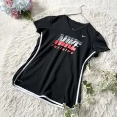 NIKE DRI-FIT トレーニング　Tシャツ ブラック L 吸汗速乾　半袖のサムネイル