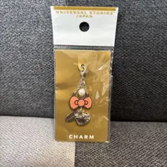 【新品未使用】ユニバーサル・スタジオ・ジャパン 限定ハローキティチャーム