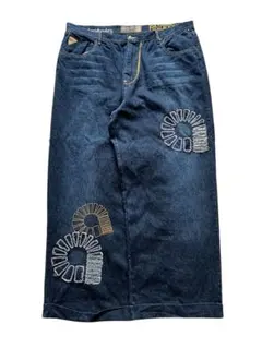 Akdmks 超極太デニム 着画有00s W42 B-boy Hip-Hopのサムネイル