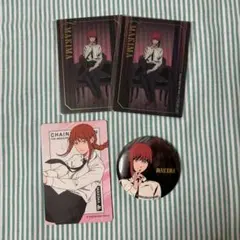 チェンソーマン PLAZA マキマ 特典＆缶バッジ＆マグネットシート マキマ