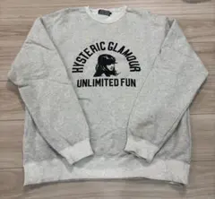 HYSTERIC GLAMOUR グレー スウェット