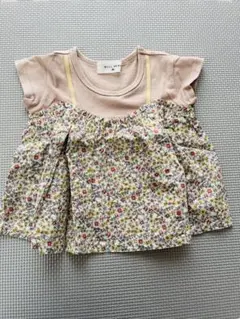 WILL MERY フラワー柄 Tシャツ 80のサムネイル