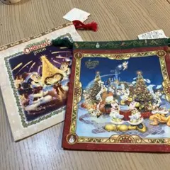 ディズニーリゾート　クリスマス巾着袋