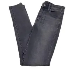 UNIQLO ウルトラストレッチスキニーハイライズジーンズ　グレー