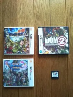 ドラゴンクエスト7VII 9Ⅸ 11Ⅺ　DQM2　4本セット　任天堂DS 3DS