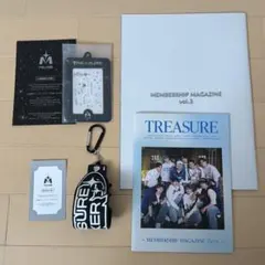 TREASURE 会報誌 ファンクラブ特典グッズ