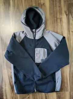 KRIFF MAYER フリースジャケット ブラック/グレー