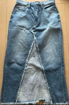 ジーンズ ロングスカート