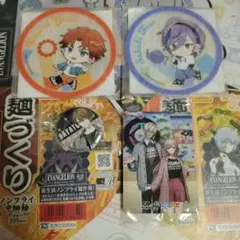 くら寿司✕にじさんじ オリジナルラバーコースターとびっくらポン 4点セット