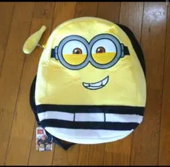 タグ付き新品　ミニオン リュック　バックパック　ふわふわ