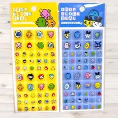 【正規品】たまごっち☆ドロップブロックシール 2点セット★タイルシール
