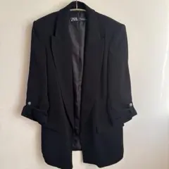 ZARA テーラードジャケット ブラック