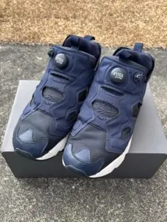 Reebok Insta Pump Fury 27cm 紺 リーボック ポンプ