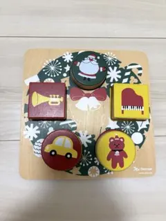 こどもちゃれんじベビー　クリスマス知育パズル