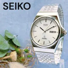 【稼動品】SEIKO SilverWave ヴィンテージ メンズ腕時計 日本製