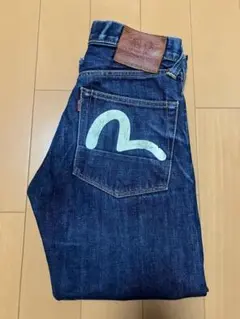 EVISU LOT 2000 No.2 30×35 水色 刺繍カモメ 赤耳 - メルカリ