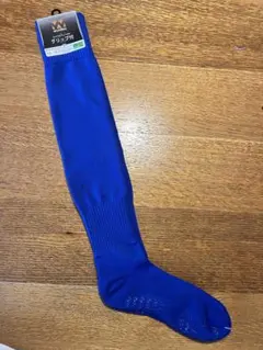 wundou サッカーソックス グリップ付 ロイヤルブルー 25-27cmのサムネイル