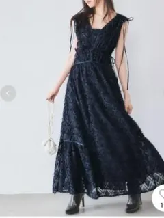 ＼美品 早い者勝ち❤︎／snidel ジャガードドロストデティールワンピース