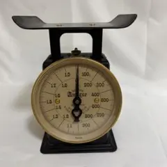 ○ヤマト キッチンスケール レトロ ゴールド ブラック 2kgのサムネイル