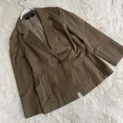INED イネド　テーラードジャケット　カーキ　9号