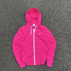 00s NIKE ナイキ ジップパーカー archive 短丈 ピンク y2k