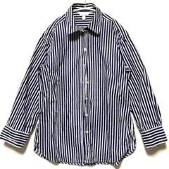 美品　H&M ストライプシャツ　155/80A