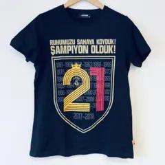 新品　ガラタサライ　長友着用モデル　キラキラ輝く限定仕様のチャンピオンＴシャツのサムネイル