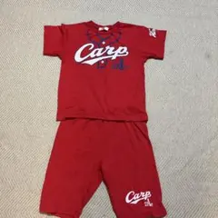 Carpロゴ入り半袖パジャマセット、部屋着